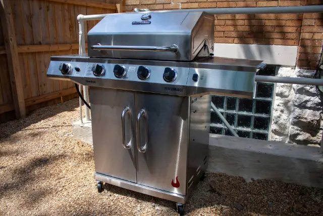 Large Charbroil gas grill