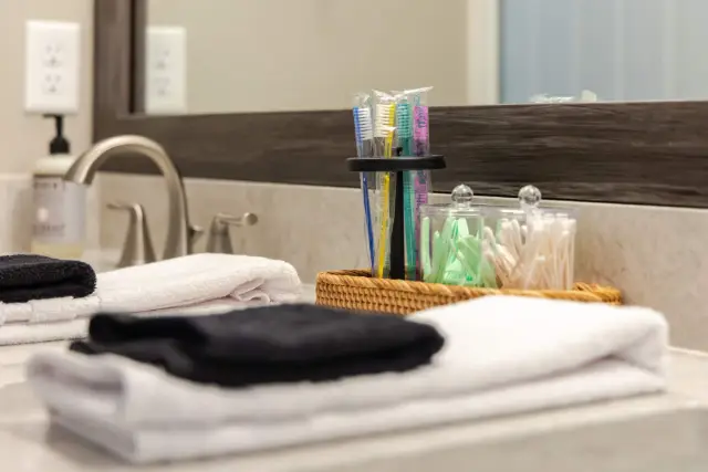 Tooth brushes, flossers, Q-tips, make-up towels, we've got you covered.